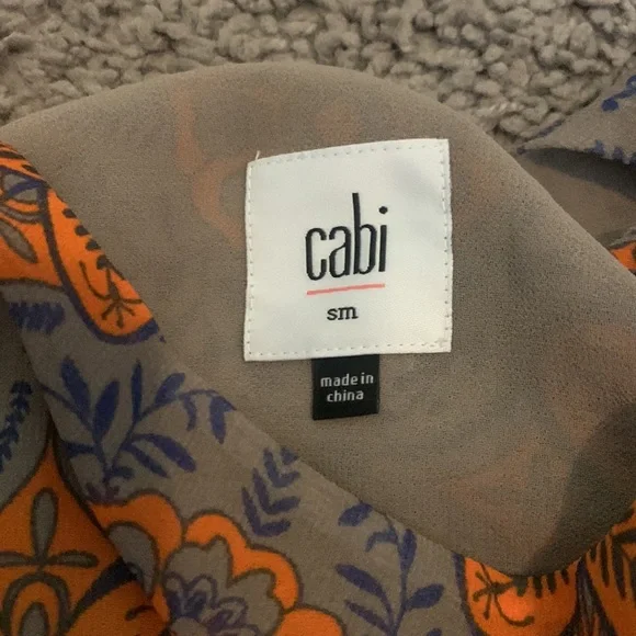 CAbi Arabesque Cami Tank Top Size Small - Picture 3 of 7